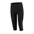 Rogelli 3/4 BASIC LADY šortky čierne 2XL