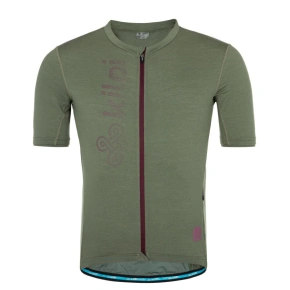 Pánsky cyklo dres Petrana-m khaki - Kilpi