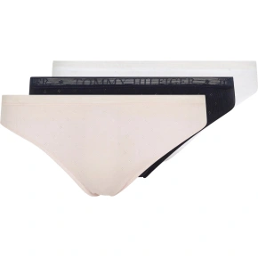 Dámske nohavičky 3Pack UW0UW05284 0VR black/white/st. ružová - Tommy Hilfiger