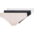 Dámske nohavičky 3Pack UW0UW05284 0VR black/white/st. ružová - Tommy Hilfiger