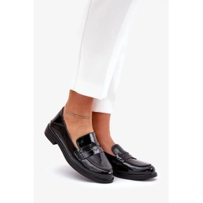 Dámske mokasíny 18100 Black - VINCEZA