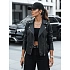 Dámska kožená bunda TY3893 čierna – FashionStreet