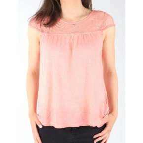 Wrangler Tričko s krátkym rukávom Coral Peach W W7337FDJX