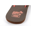 Dámske žabky V0VC3F brown - Vans