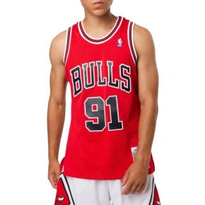 Mitchell & Ness Chicago Bulls NBA Dennis Rodman M tričko SMJYGS18154-CBUSCAR97DRD pánske Mitchell & Ness Chicago Bulls NBA Dennis Rodman M tričko SMJYGS18154-CBUSCAR97DRD pánske