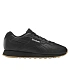 Reebok Glide Pánske športové topánky kožené tenisky Lifestyle Casual Black (GZ2324)