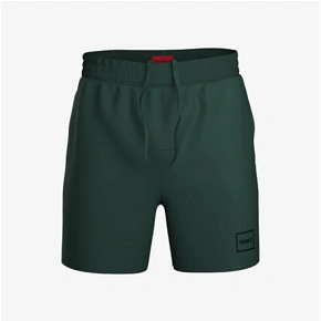 Zelené pyžamové šortky Hugo Loungewear Laze Open (50525247-385)