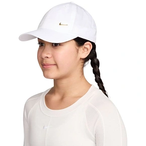 Detská baseballová čiapka Nike Dri-Fit Club White FB5064 101 Detská baseballová čiapka Nike Dri-Fit Club White FB5064 101