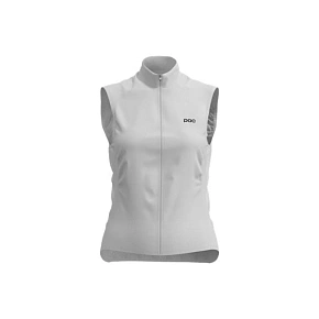 Cyklistická vesta POC W's Enthral Gilet, biela Cyklistická vesta POC W's Enthral Gilet, biela