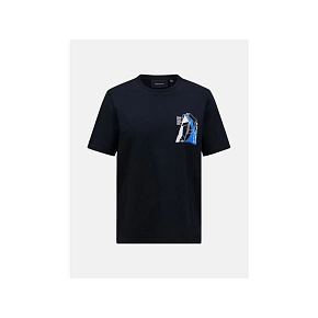 Pánske tričko PEAK PERFORMANCE M Original Graphic Tee, čierne Pánske tričko PEAK PERFORMANCE M Original Graphic Tee, čierne