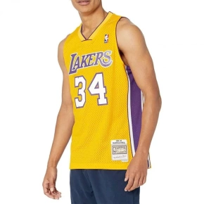 Mitchell & Ness Los Angeles Lakers NBA Swingman Home Jersey Lakers 99 Shaquille O`Neal SMJYGS18179-LALLTGD99SON dres pánske