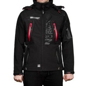 Geographical Norway Techno Softshell Jacket M WU6068-GN-BLACK Geographical Norway Techno Softshell Jacket M WU6068-GN-BLACK