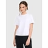 T-shirt regular gładki damski 4F 4FRAW25TTSHF3625-10S dámské