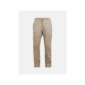 Pánske nohavice Peak Performance M Iconiq Pants, farba béžová