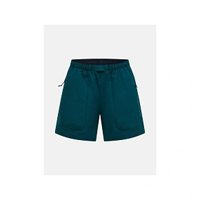 Dámske šortky PEAK PERFORMANCE W Outdoor Cargo Shorts, zelené Dámske šortky PEAK PERFORMANCE W Outdoor Cargo Shorts, zelené