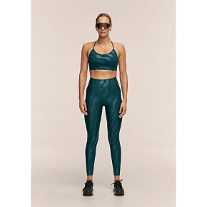 Dámske tréningové legíny CASALL Heat Printed High Waist Tights, sivé Dámske tréningové legíny CASALL Heat Printed High Waist Tights, sivé