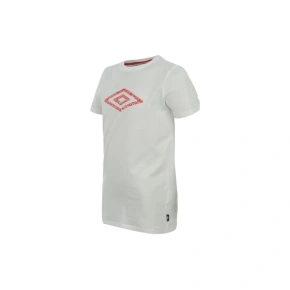 Umbro Cotton Logo T Shirt Boys White - Biela / 11-12 - Umbro