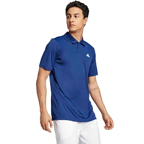 Pánske tričko adidas Club Tennis Polo, tmavomodré, JF8507