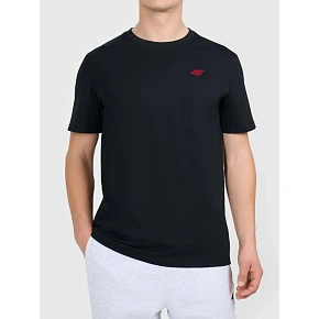 T-shirt z nadrukiem męski 4F 4FWAW26TTSHM3578-020S