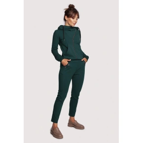 Dámske nohavice B243 tmavozelené - BeWear