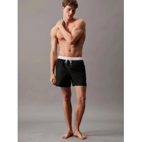 Pánske plavky KM0KM01051 BEH black - Calvin Klein