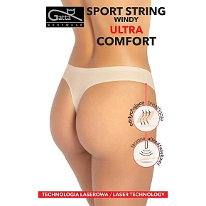 Športové tangá 41669 String Windy Ultra Comfort - Gatta