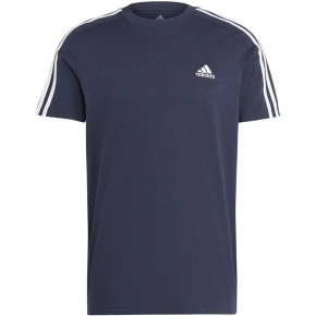 Pánske tričko adidas Essentials Single Jersey 3-Stripes Tee M IC9335