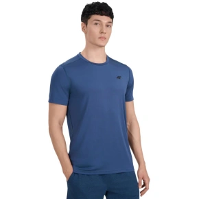 Pánske tričko 4F FNK M1521 denim 4FWAW25TFTSM1521 32S pánske Pánske tričko 4F FNK M1521 denim 4FWAW25TFTSM1521 32S pánske