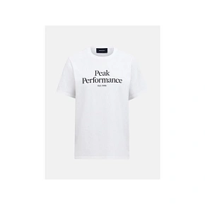 Pánske tričko PEAK PERFORMANCE M Original Tee, biela farba Pánske tričko PEAK PERFORMANCE M Original Tee, biela farba