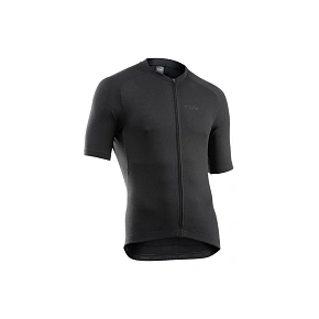 Cyklistické tričko NORTHWAVE Force 2 Jersey Short Sleeve, čierne Cyklistické tričko NORTHWAVE Force 2 Jersey Short Sleeve, čierne