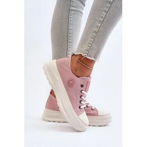 Dámske tenisky NN274129 pink - Big Star