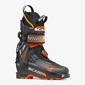 Skialpinistické topánky Scarpa F1 LT – karbón/oranžová
