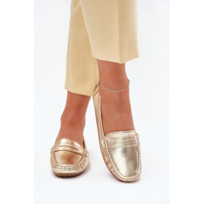 Dámske mokasíny FT245 Gold - Confly