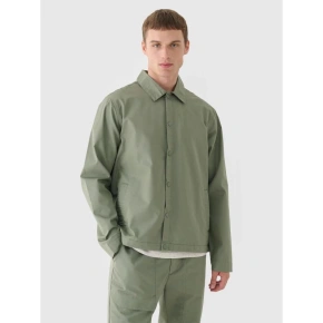 Pánska prechodná košeľová bunda 4F 4FRSS24TTJAM0887-44S pánska Pánska prechodná košeľová bunda 4F 4FRSS24TTJAM0887-44S pánska