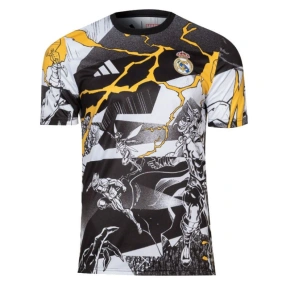 Adidas Real Madrid Marvel Avengers predzápasové tričko JZ9018