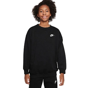 Nike Sportswear Club Fleece Black FD2923 010 Detská mikina