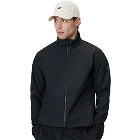 Pánska softshellová bunda 4F M548 deep black 4FWSS26TSOFM548 20S pánska Pánska softshellová bunda 4F M548 deep black 4FWSS26TSOFM548 20S pánska