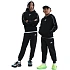 Detská mikina Nike Sportswear Club Fleece, čierna, HQ9318 010
