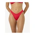 Plavky RIP CURL Premium Surf Hi Leg Skimpy, červené