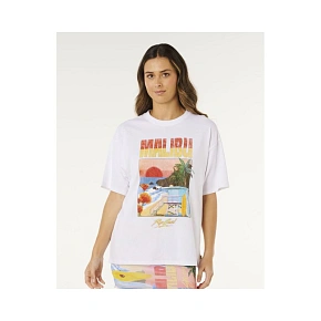 Dámske tričko RIP CURL Hayley O Heritage Tee, biele Dámske tričko RIP CURL Hayley O Heritage Tee, biele