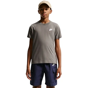 Detské tričko Nike Sportswear, sivé, FZ5177 289 Detské tričko Nike Sportswear, sivé, FZ5177 289