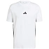Adidas Essentials Tričko s 3 prúžkami Single Jersey M JE6388 muži