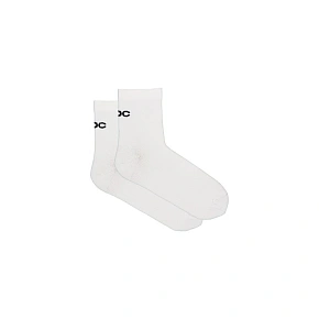 Cyklistické ponožky POC Cadence Road Short Socks, biele Cyklistické ponožky POC Cadence Road Short Socks, biele