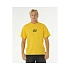 Pánske tričko RIP CURL Medina Inner Vision Spray Tee, žlté