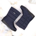 Dámske vysoké snehové topánky W EVE436B navy blue - Novinky