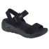 Sandále Skechers Go Walk Arch Fit - Leštené 140264-BBK Black 39