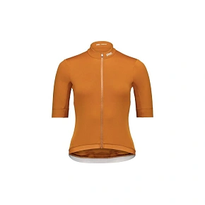 Cyklistické tričko POC W's Thermal Lite Jersey, hnedé Cyklistické tričko POC W's Thermal Lite Jersey, hnedé