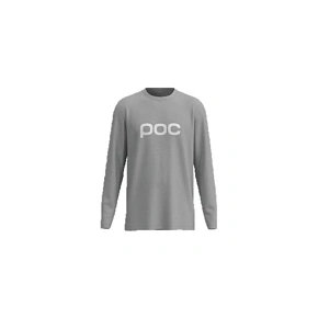 Tričko POC L/S Tee, sivé