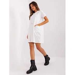 Dámske šaty RV SK 8723.89P Ecru - FPrice