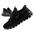 Pánske topánky Skechers Sneakers Glide-Step Pohodlné ľahké tenisky Slip-Ins black